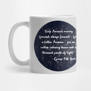 “A Thousand Points of Light” George HW Bush Mug